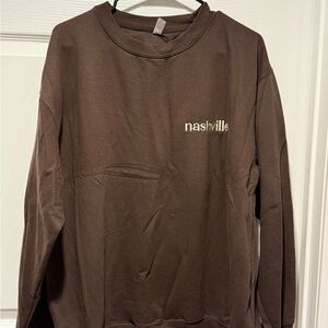 Brown Nashville Sweatshirt